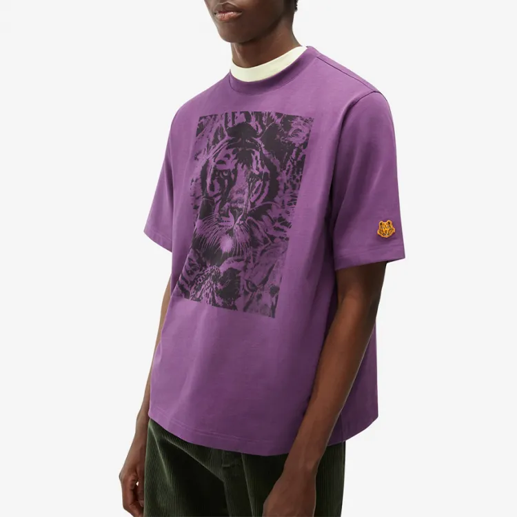 KENZO T Shirts Men Purple-3