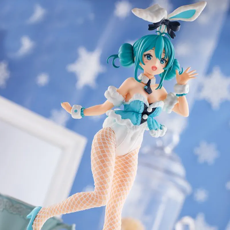 FURYU Hatsune Miku Vocaloid Bunny Girl Ver. Anmi Original Art 30cm Bonus Gifts Medium-2