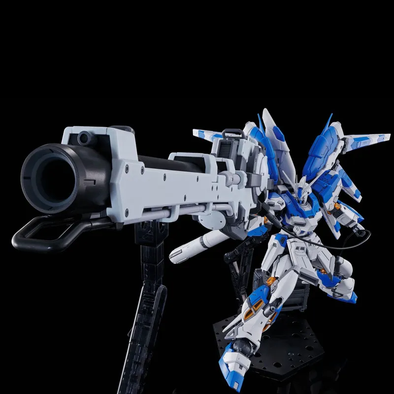 BANDAI RG 1 144 Large High Energy Rice Plus Rocket Launcher With Base Model Kits 13cm-4