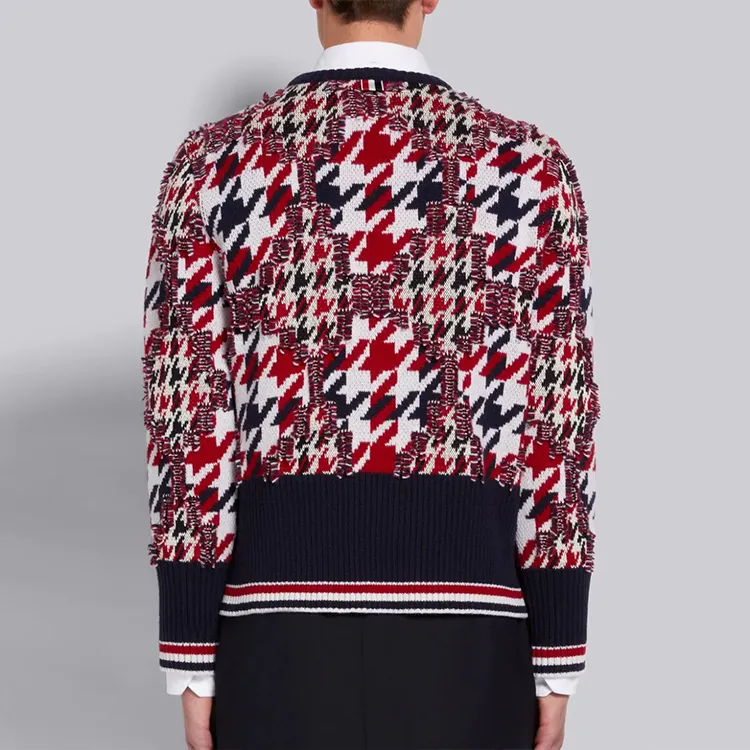 THOM BROWNE· FW21 Sweater Men's Red-3