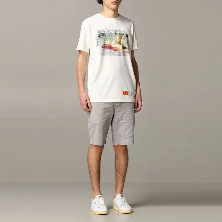 HERON PRESTON T Shirts Men White-5