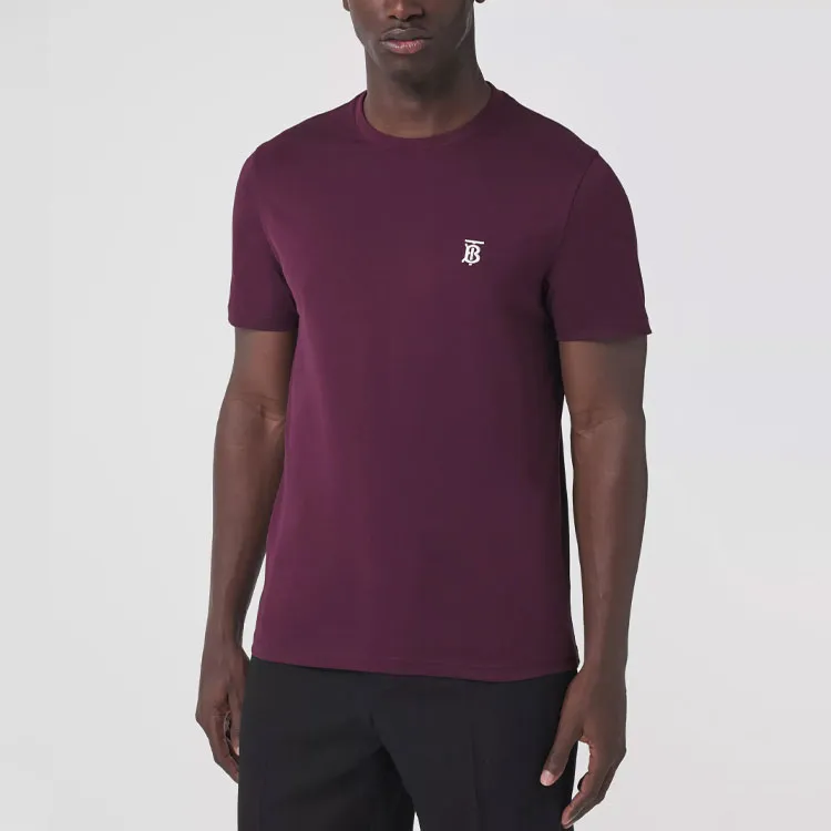 Burberry Monogram Motif Cotton T Shirt-2