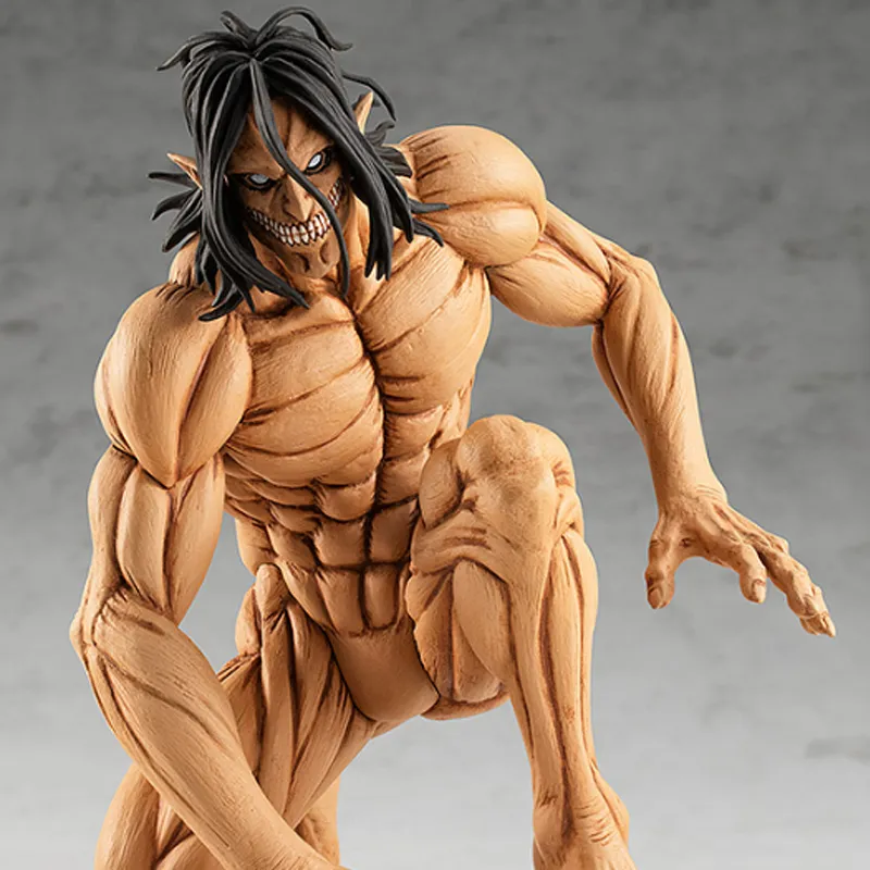 GOOD SMILE COMPANY Pop Up Parade Attack On Titan Eren Yeager Attack Titan Ver. Figure Tan-3