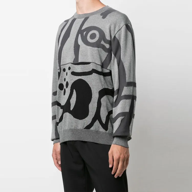 KENZO Sweatshirts Men Gray-3