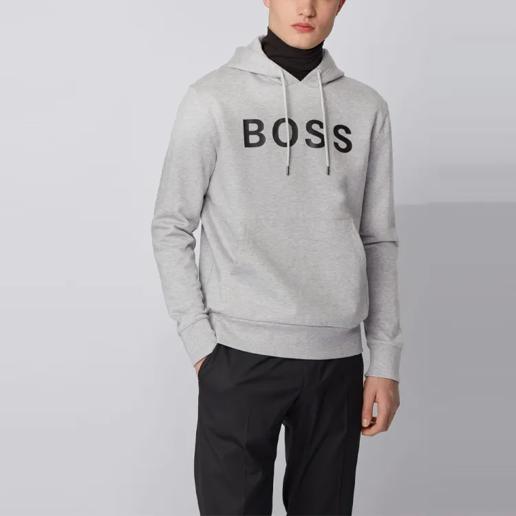 HUGO BOSS Sweatshirts Men Gray-2
