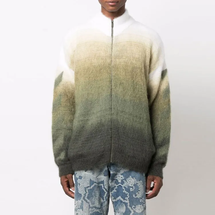 OFF WHITE Diagonal Brushed Sweater-1