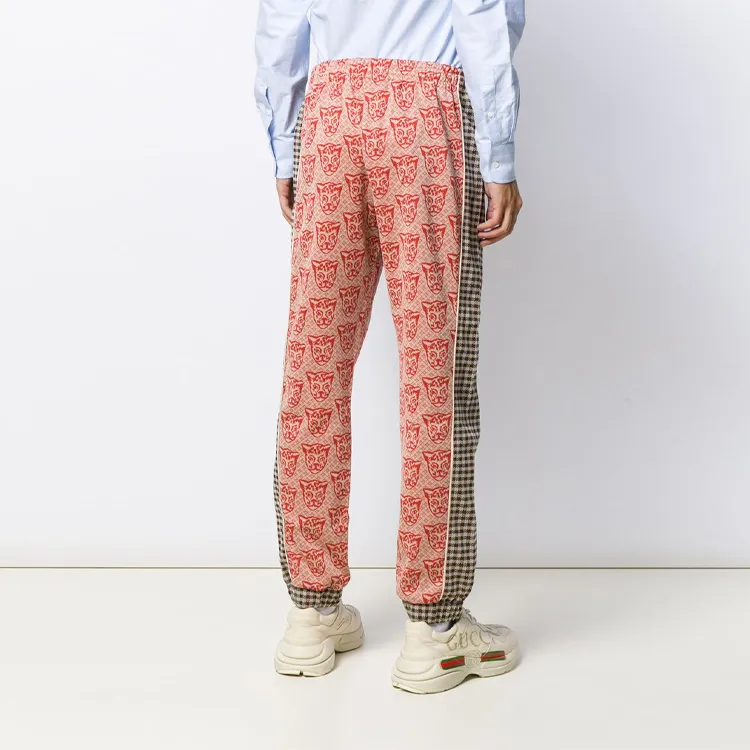 GUCCI Casual Pants Men Red-3
