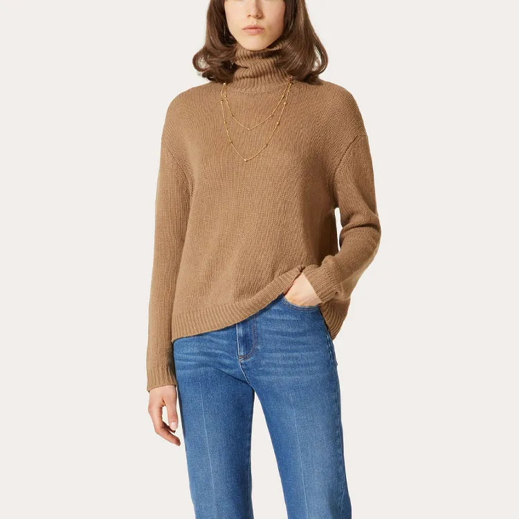 Valentino FW21 Sweater Women's Light Umber-1