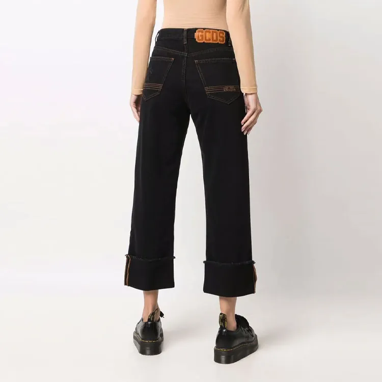GCDS Jeans Women's Black-2