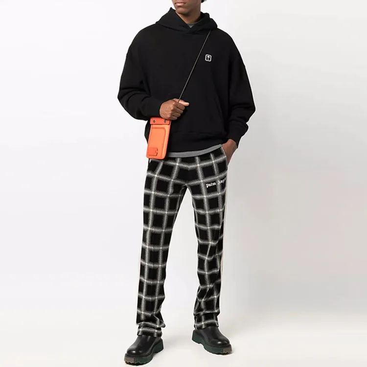 PALM ANGELS Palm Patch Taping Popover Hoodie-3