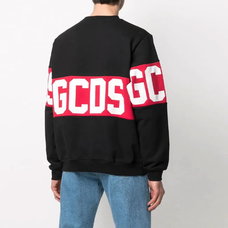 GCDS Logo Band Crewneck Sweatshirt-2