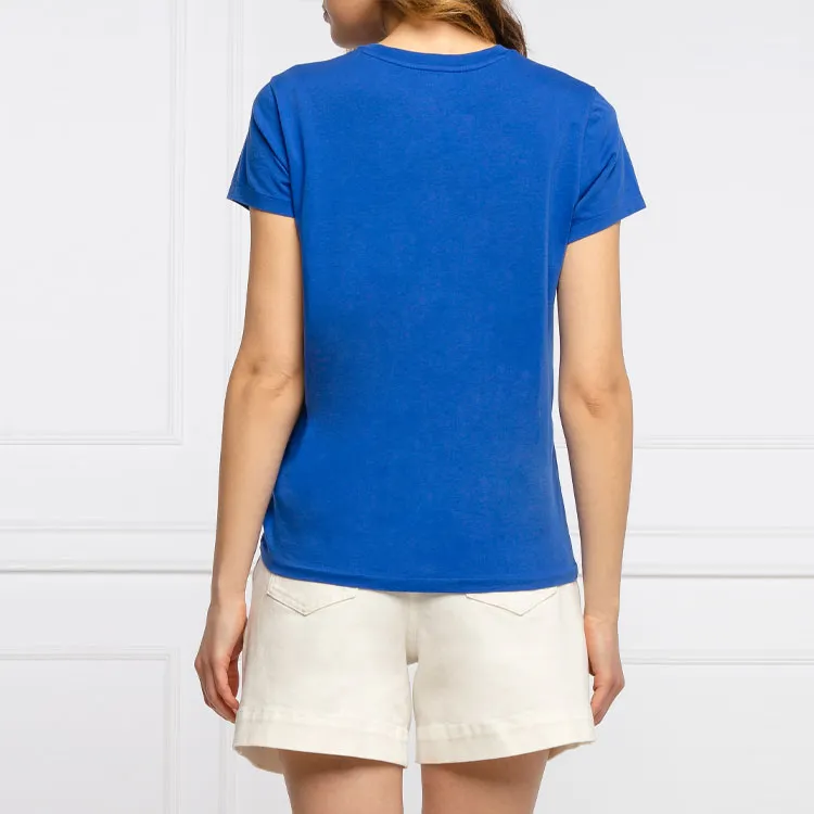 Polo Ralph Lauren T Shirts Women's Blue-2