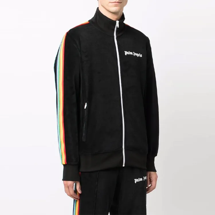 PALM ANGELS Logo print Track Jacket-2