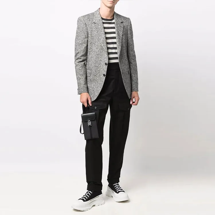 Alexander McQueen Cargo Pants Men's Black-1