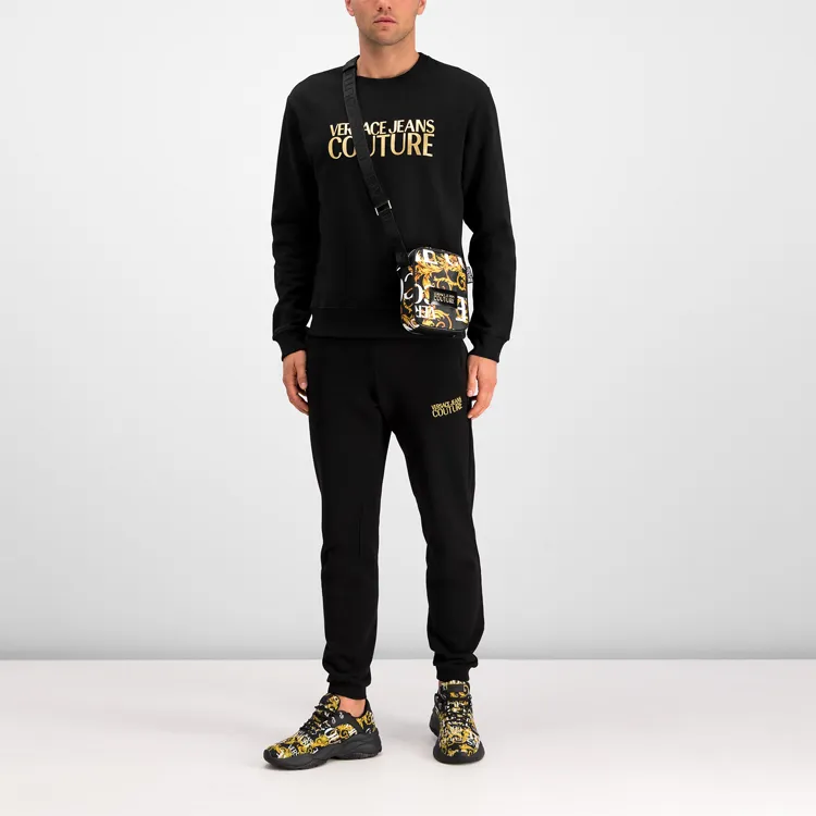 VERSACE JEANS COUTURE Sweatshirts Men Black-1