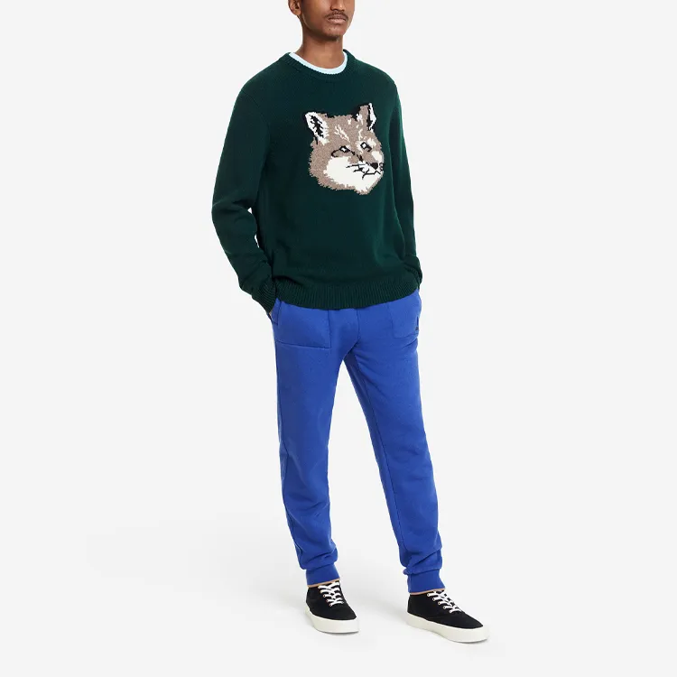 Maison Kitsune FW21 Sweater Men's Green-2
