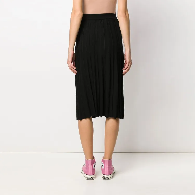 KENZO Knit Long Skirt Women's Black-2