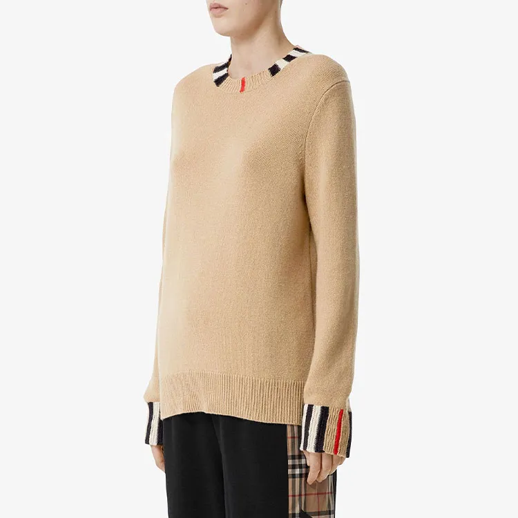 Burberry Cashmere Sweater Women's Archive Beige-2