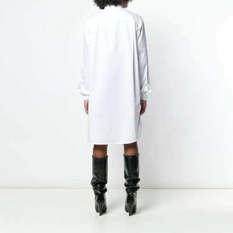 Givenchy Long-Sleeved Dresses Women's White-2