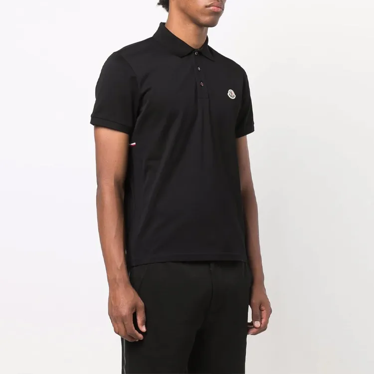 Moncler FW21 Polo Shirts Men Black-2