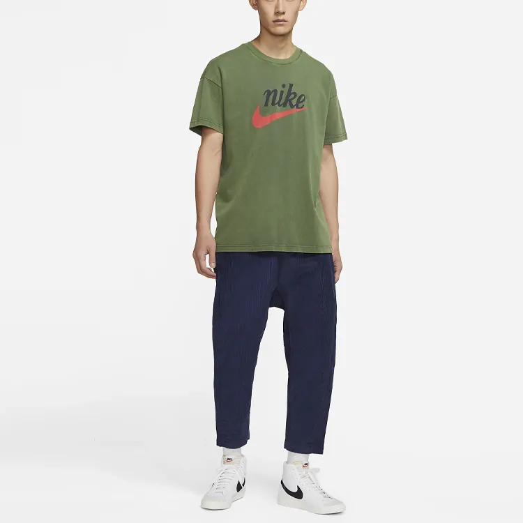 Nike Casual Pants Men Navy Blue-3