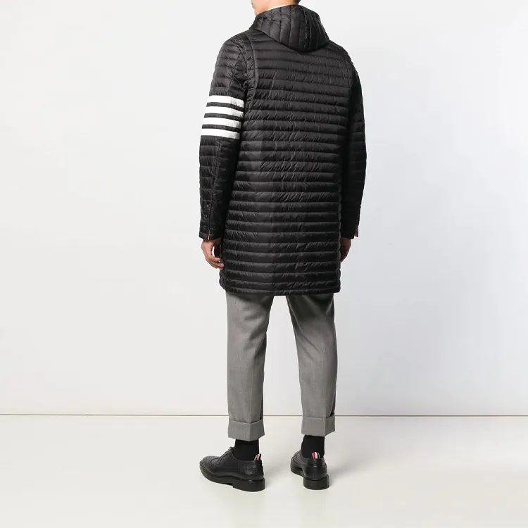 THOM BROWNE 4 bar Padded Coat-2