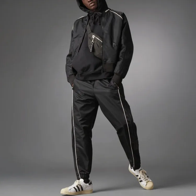 Adidas Originals Knitted Sports Pants Men's Black-3