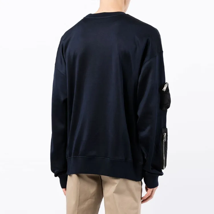 VERSACE Sweatshirts Men Blue-2