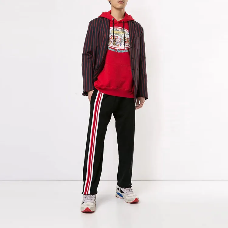 GCDS Knitted Sweatpants Men Black-1