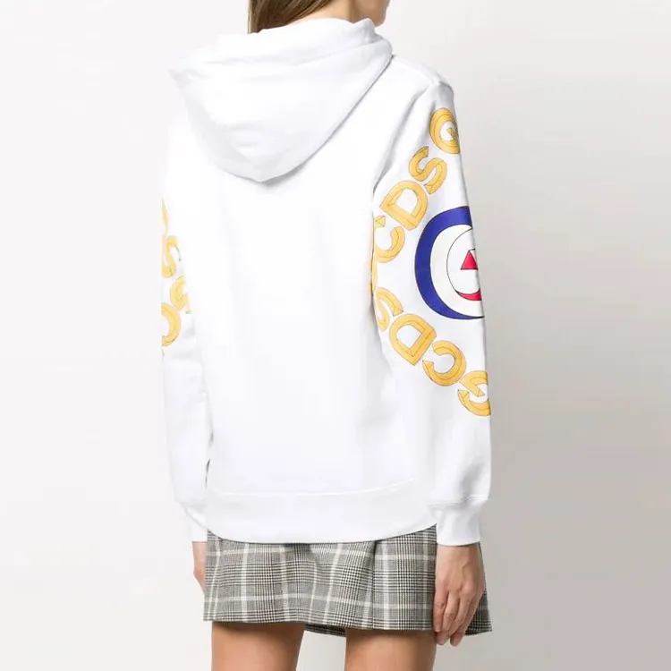 GCDS College Logo Hoodie-2