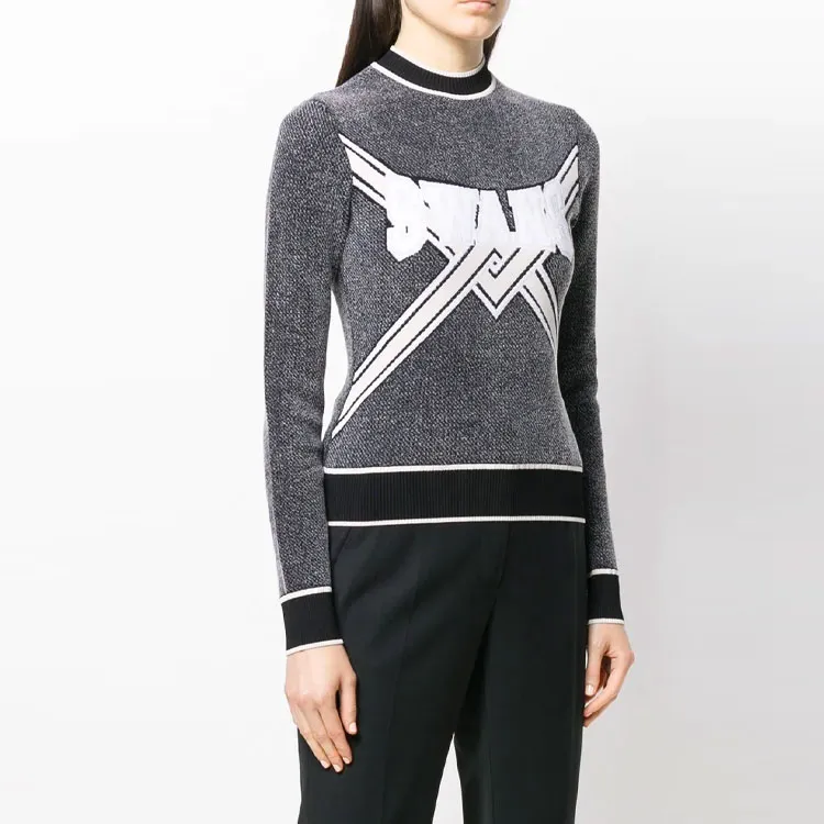 OFF-WHITE Swans Knitted Sweater-2