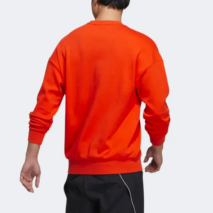 Adidas Sweatshirts Men Orange Red-2