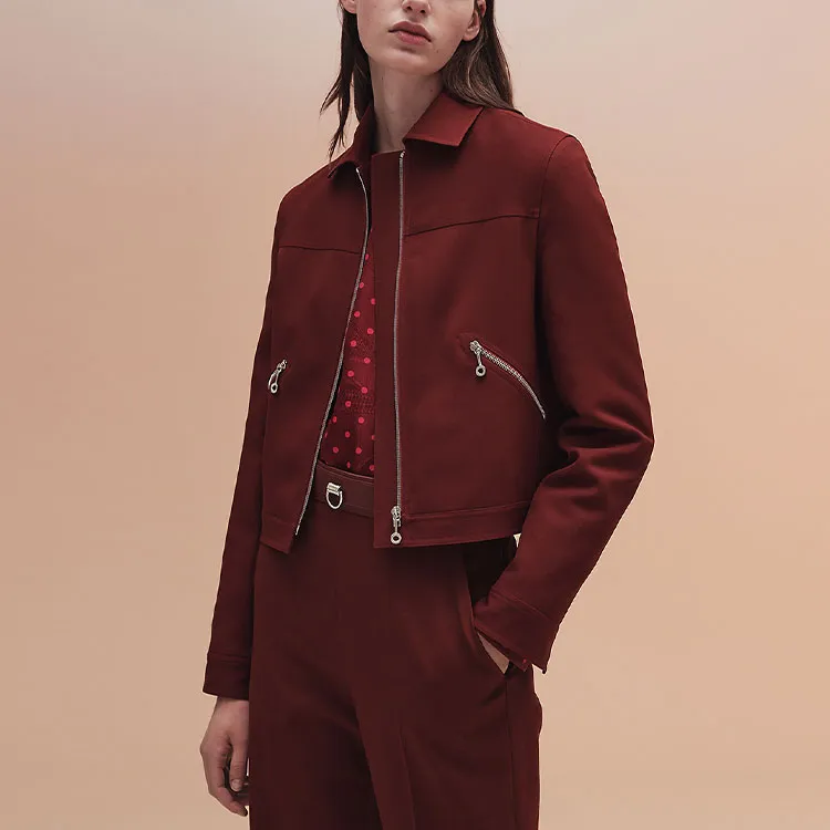 HERMES Jacket Women's Cupid Red-1