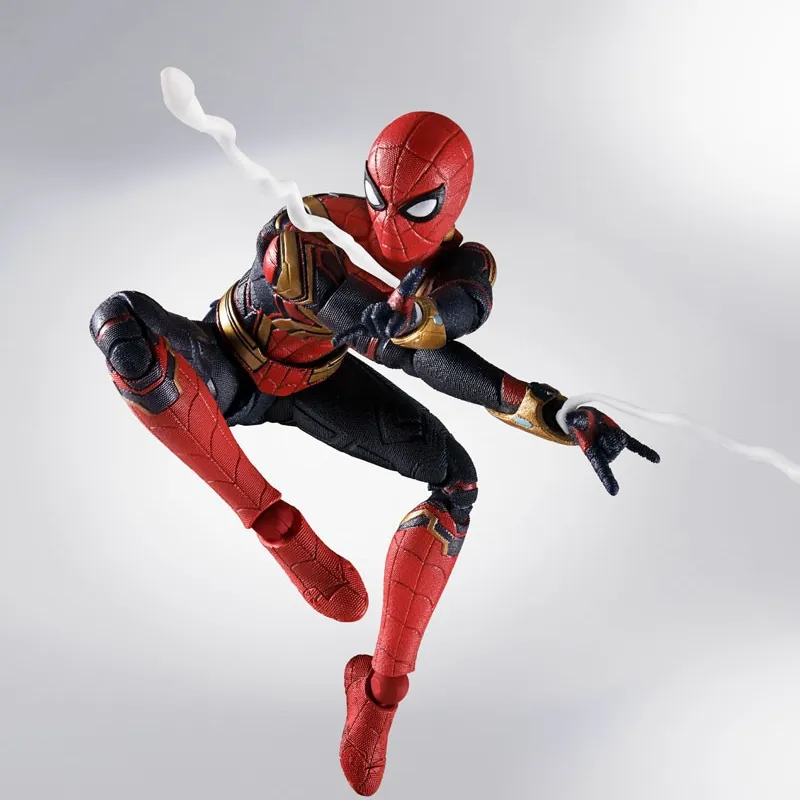 BANDAI Spider Man S.H.Figuarts Hero No Return, Integrated Battle Armor Scale Figures 15cm-3
