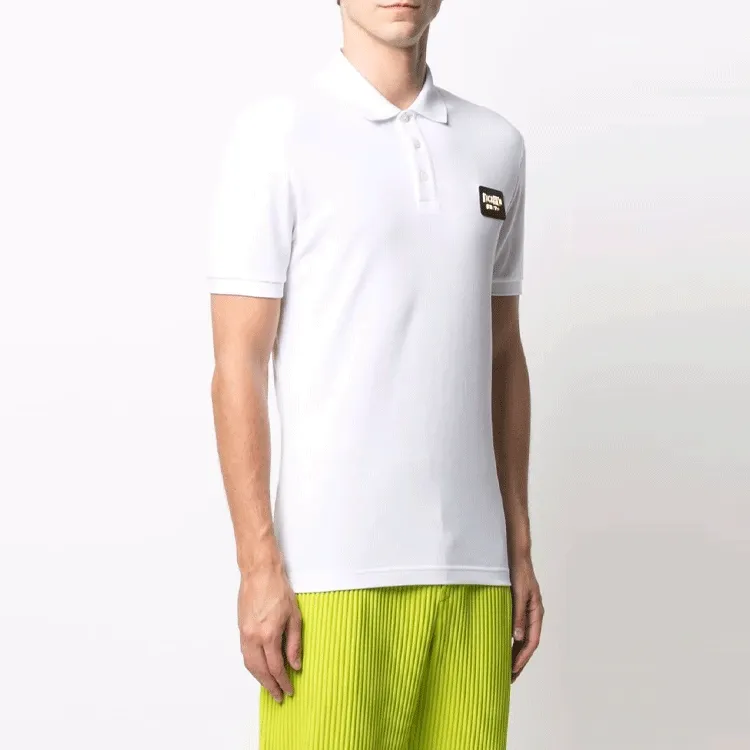 MOSCHINO Polo Shirts Men White-2