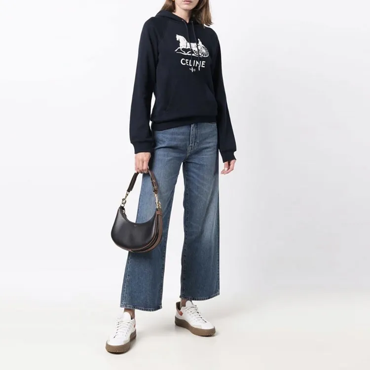 CELINE Sweatshirts Women's Blue-2