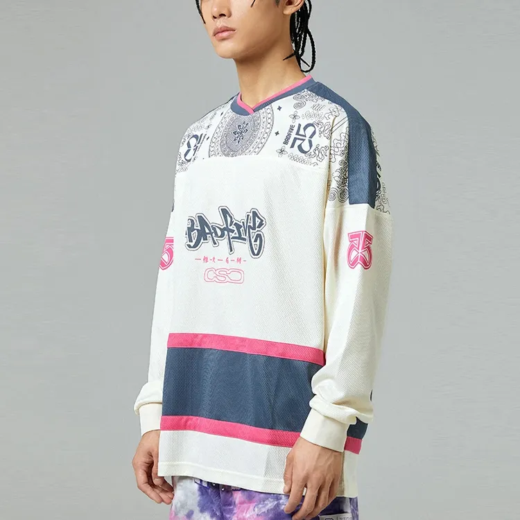 LINING Badfive Sweatshirts Men Ecru-2