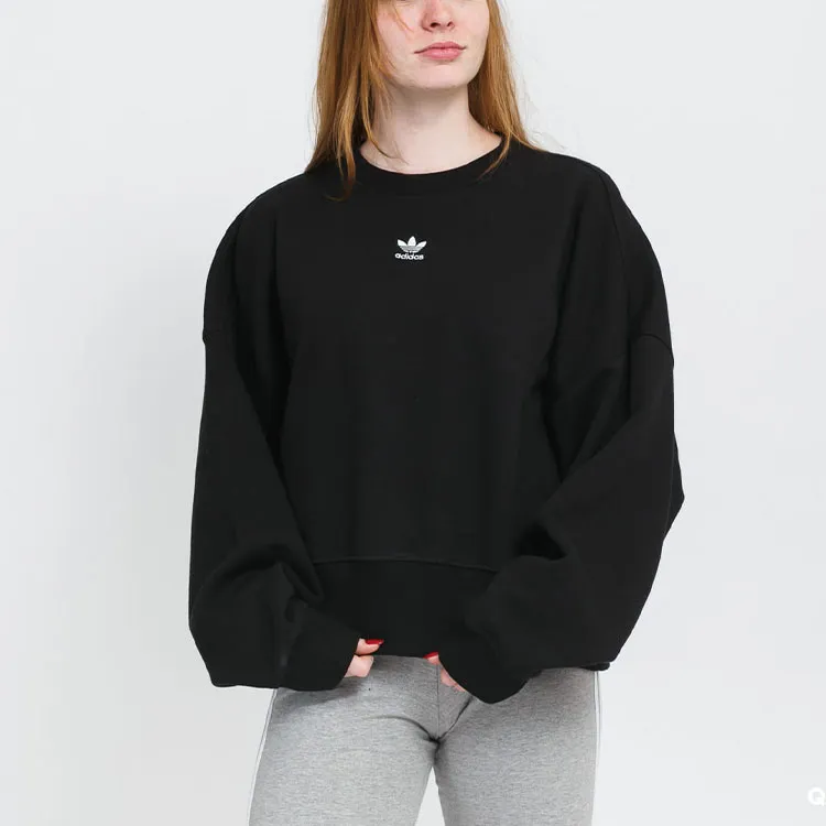 Adidas Originals ESSENTIALS Sweatshirt Women's Black-1