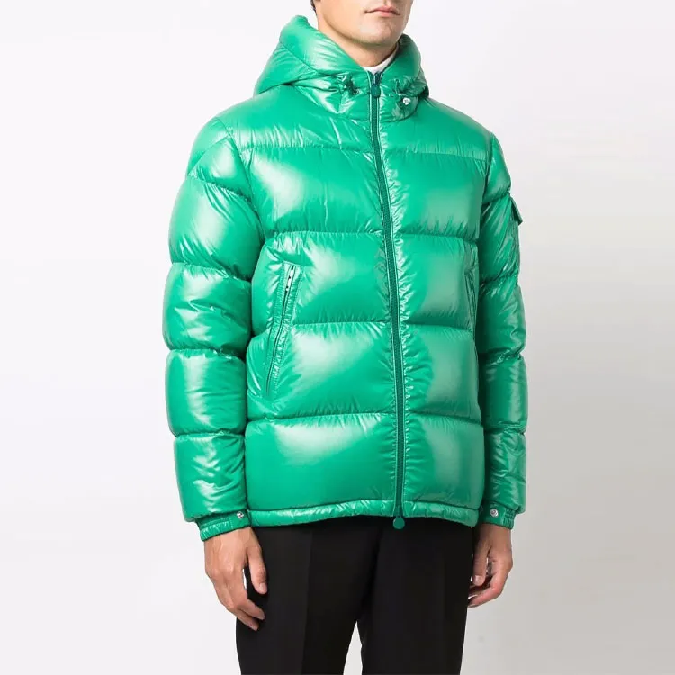 Moncler Ecrins Shiny Puffer Jacket-2