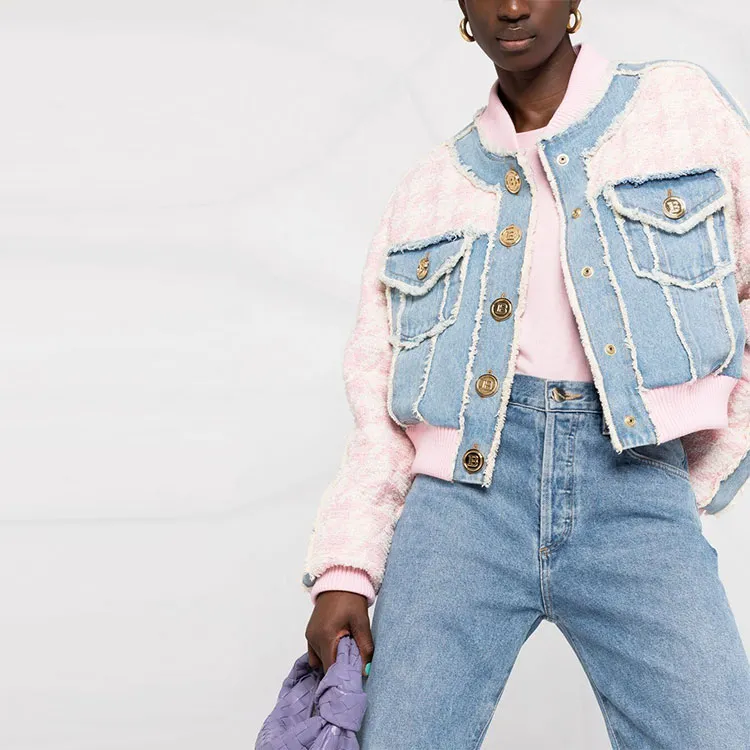 BALMAIN Jackets Women's Pink-2
