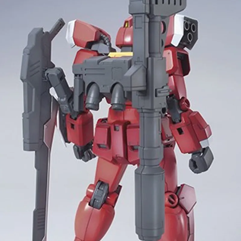 BANDAI Gundam Characters MG 1/100 Gundam Build Fighters Try PF 78 3A Astonishing Red Warrior Model Kits-5