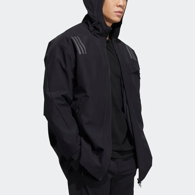 Adidas Jackets Men Black-4
