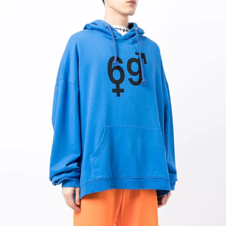 Hood By Air Sweatshirts Unisex Blue-3