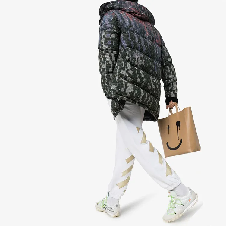 OFF-WHITE SS21 Knitted Sweatpants Men White-5