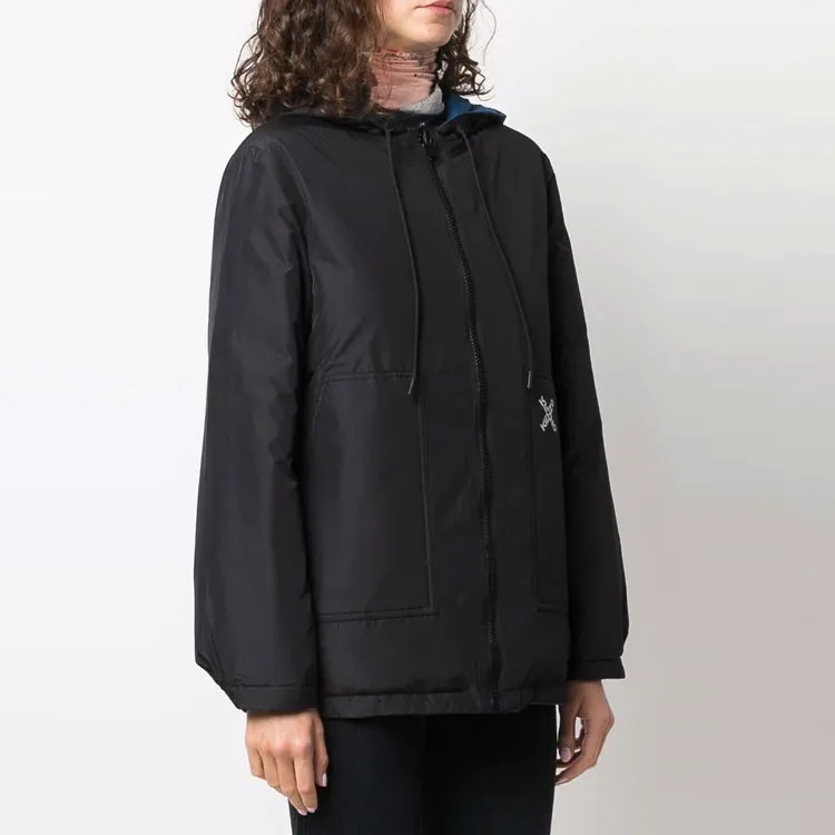 KENZO Down Jacket Women's Black-3