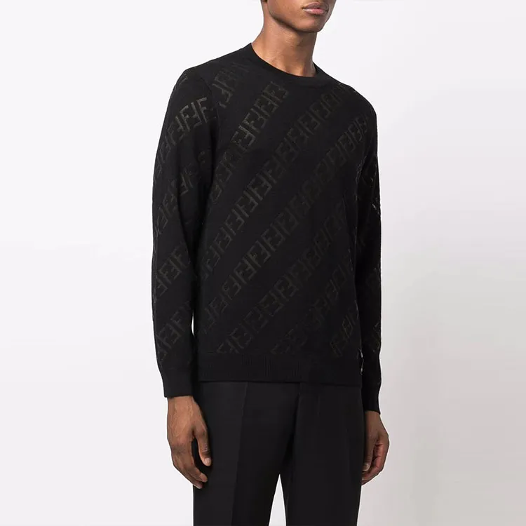 FENDI Sweaters Men Black-3