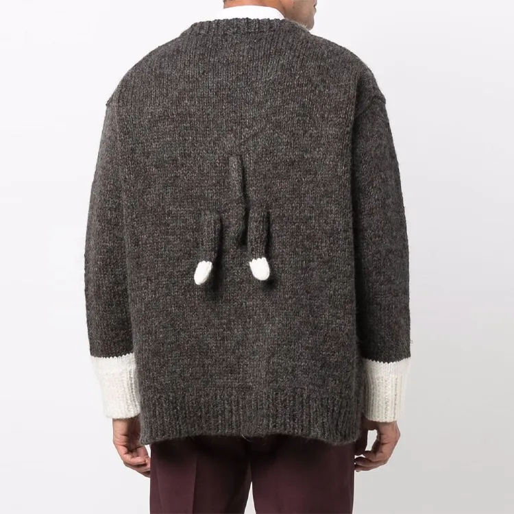 Doublet Sweaters Men Dark Gray-2