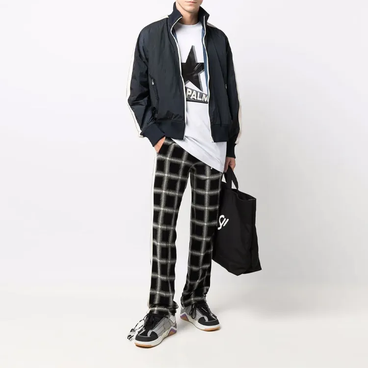 PALM ANGELS Logo Printed Track Jacket-1