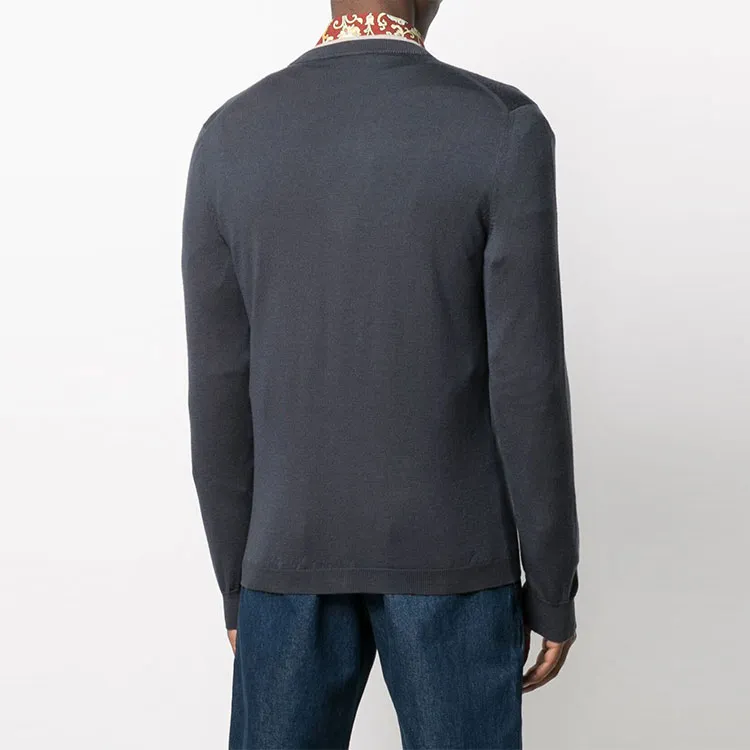 GUCCI FW21 Knitwear Men's Navy Blue-3
