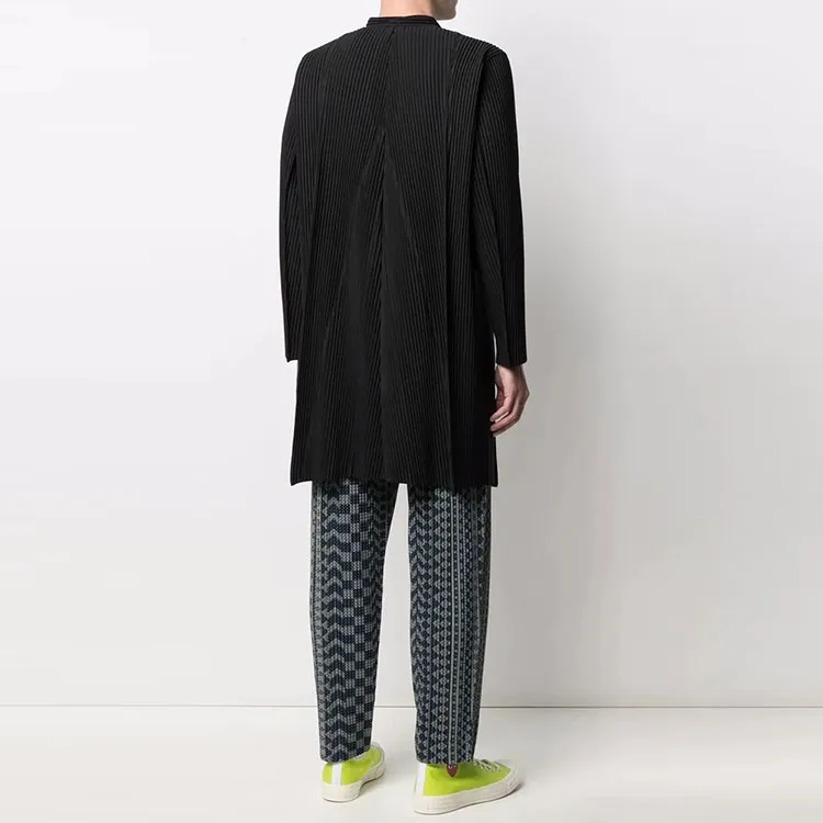 Homme Plissé Issey Miyake Shirts Men Black-2